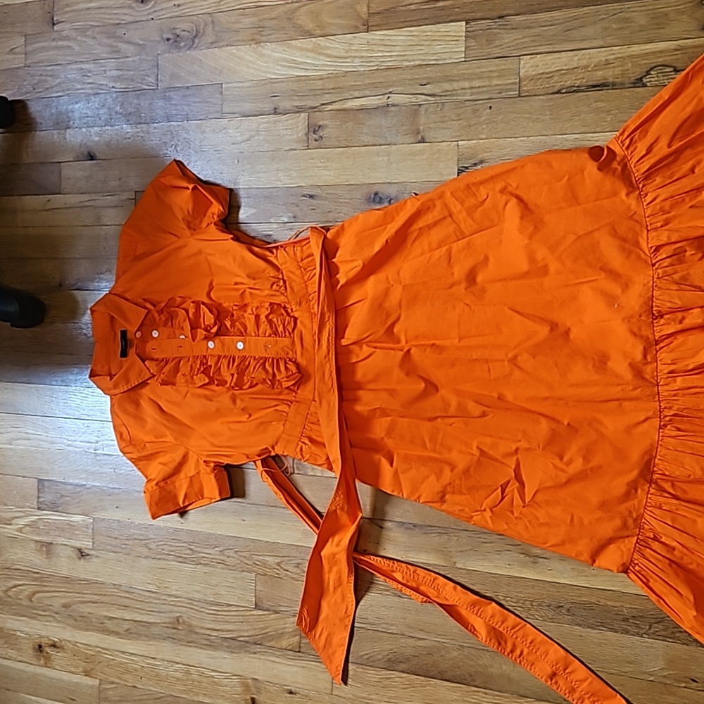 🔴 Donating  7-1 NWOT J Crew Tall Maxi  Dress in Cotton Poplin size 2